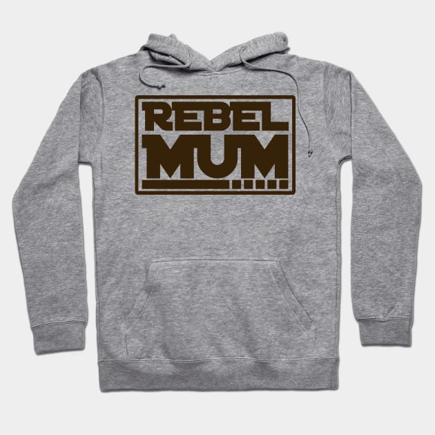 Rebel Mum Hoodie by SimonBreeze